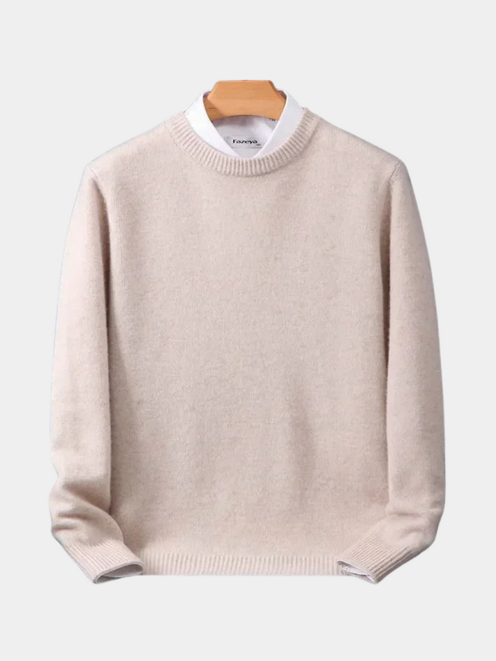 DELACROIX | Pull Col Rond Maille Douce Marcel