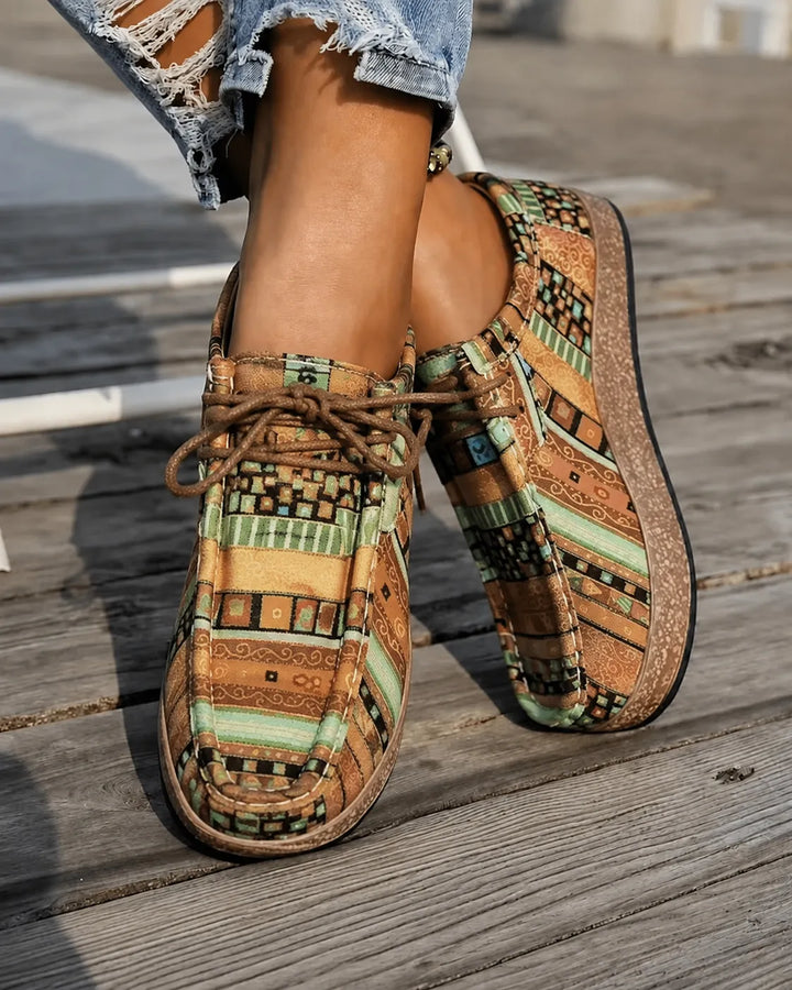DELACROIX | Mocassins Semelle Liège Claire