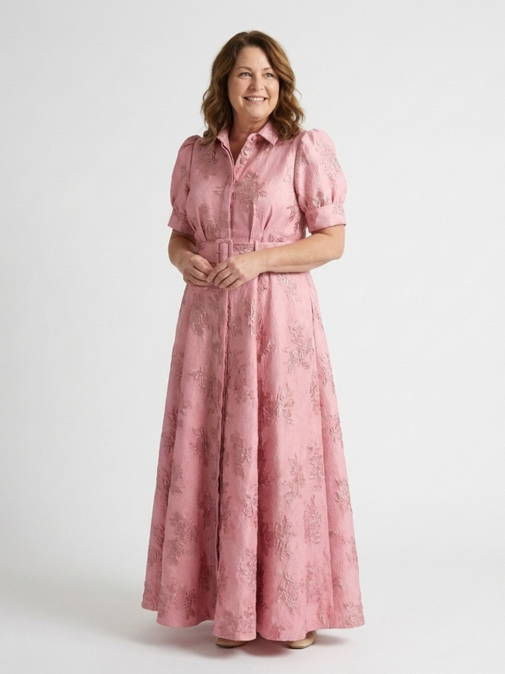 DELACROIX | Robe chemise maxi florale Xanthea