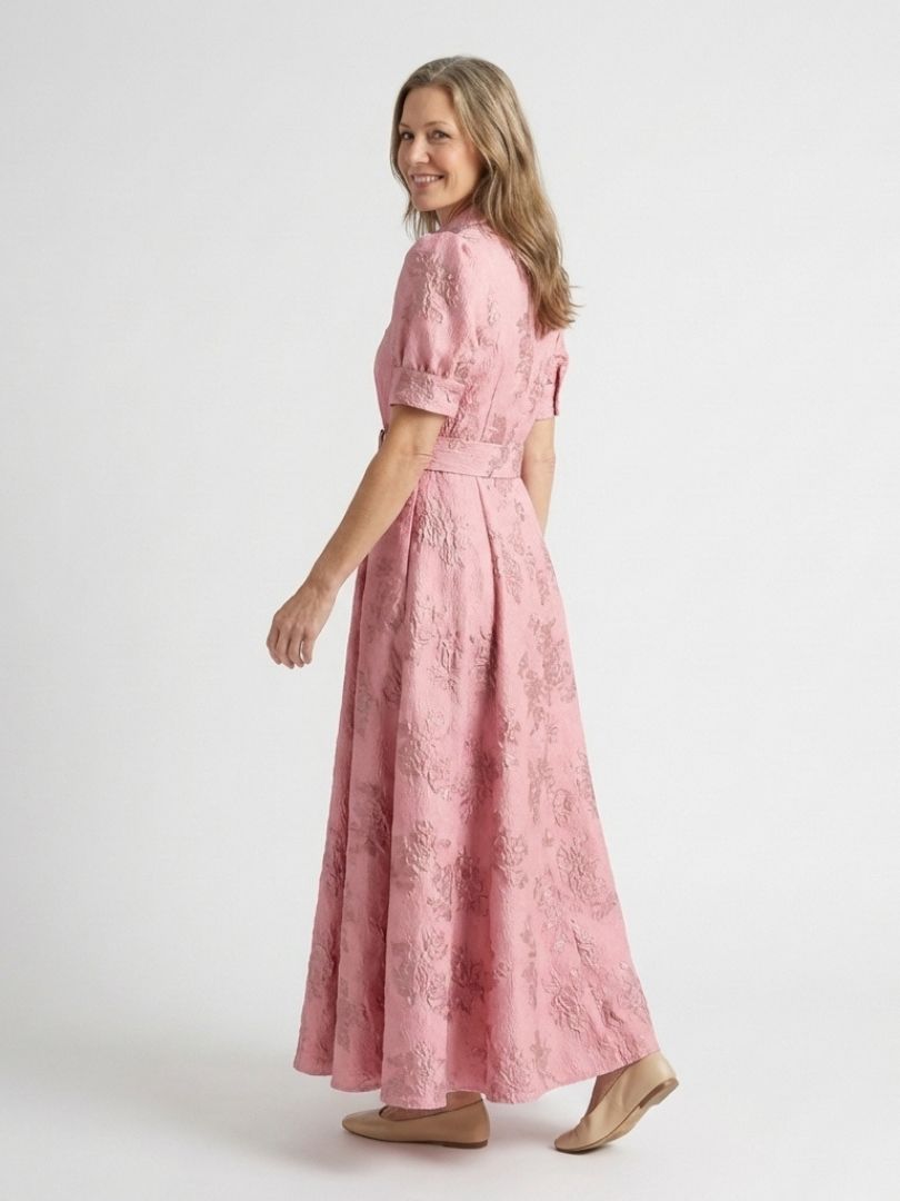 DELACROIX | Robe chemise maxi florale Xanthea