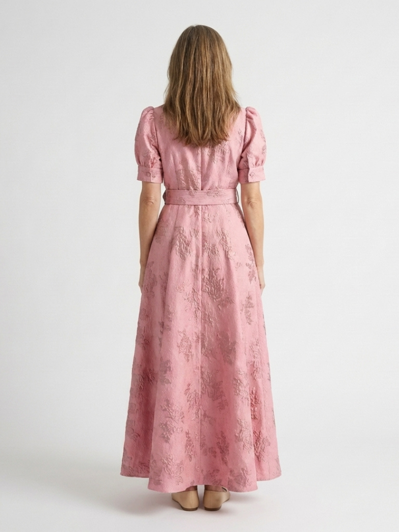 DELACROIX | Robe chemise maxi florale Xanthea