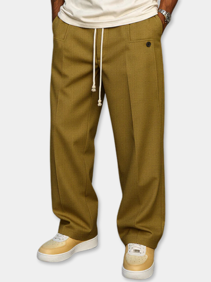 DELACROIX | PANTALONS ÉLÉGANTS AVEC CORDON