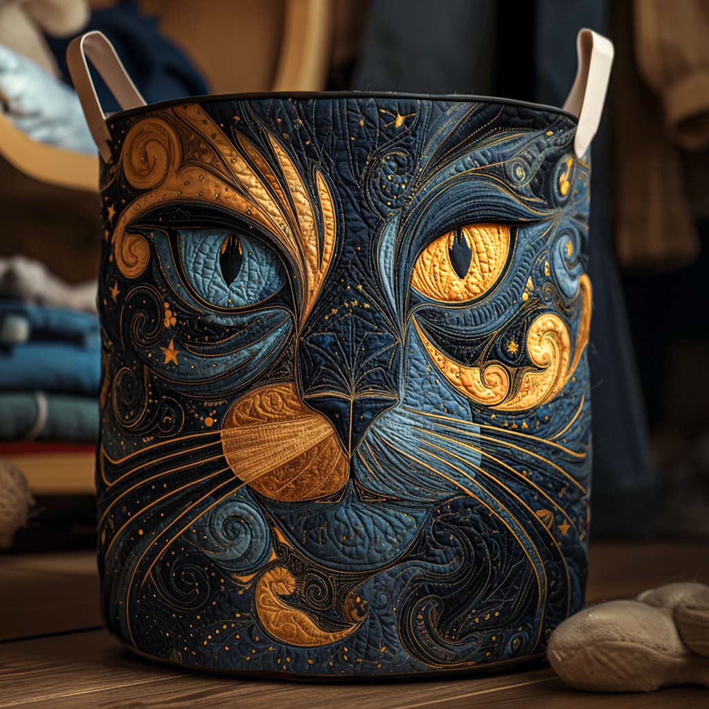DELACROIX | Panier à Linge Chat Étoilé Léa