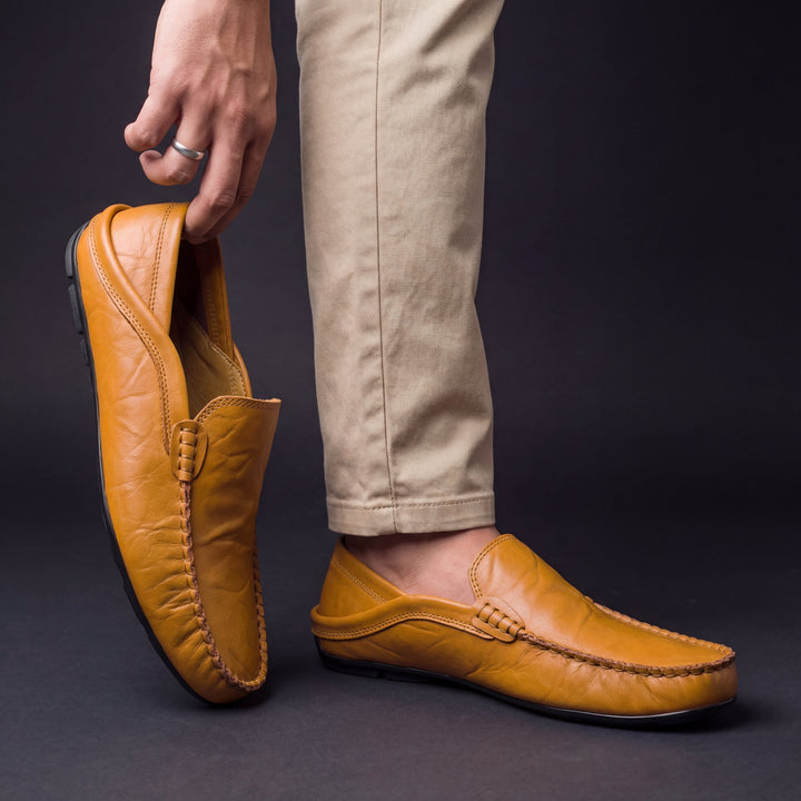 DELACROIX | Mocassins Cuir Souple Antoine