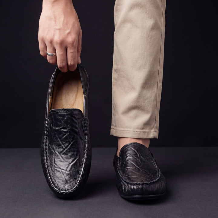 DELACROIX | Mocassins Cuir Souple Antoine