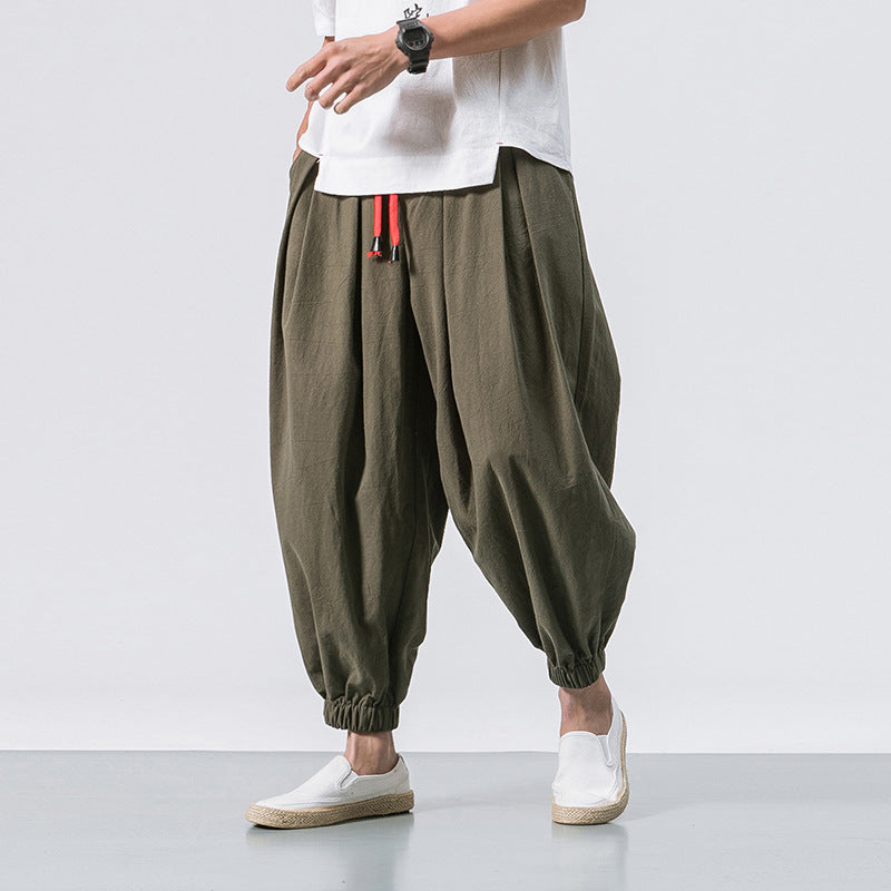 DELACROIX | PANTALONS OVERSIZE EN COTON