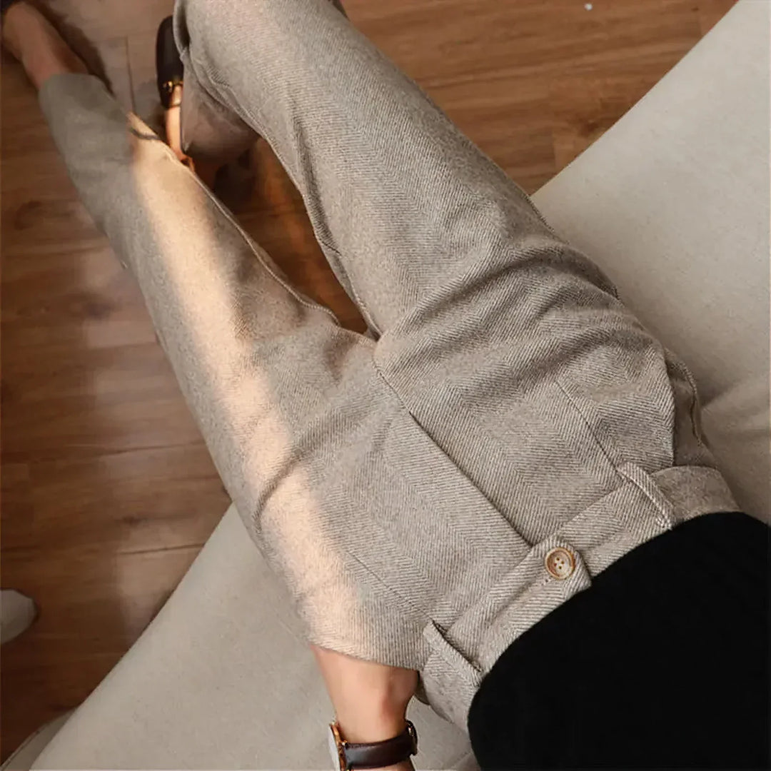 DELACROIX | PANTALONS ÉLÉGANTS EN PURE LAINE SUR MESURE