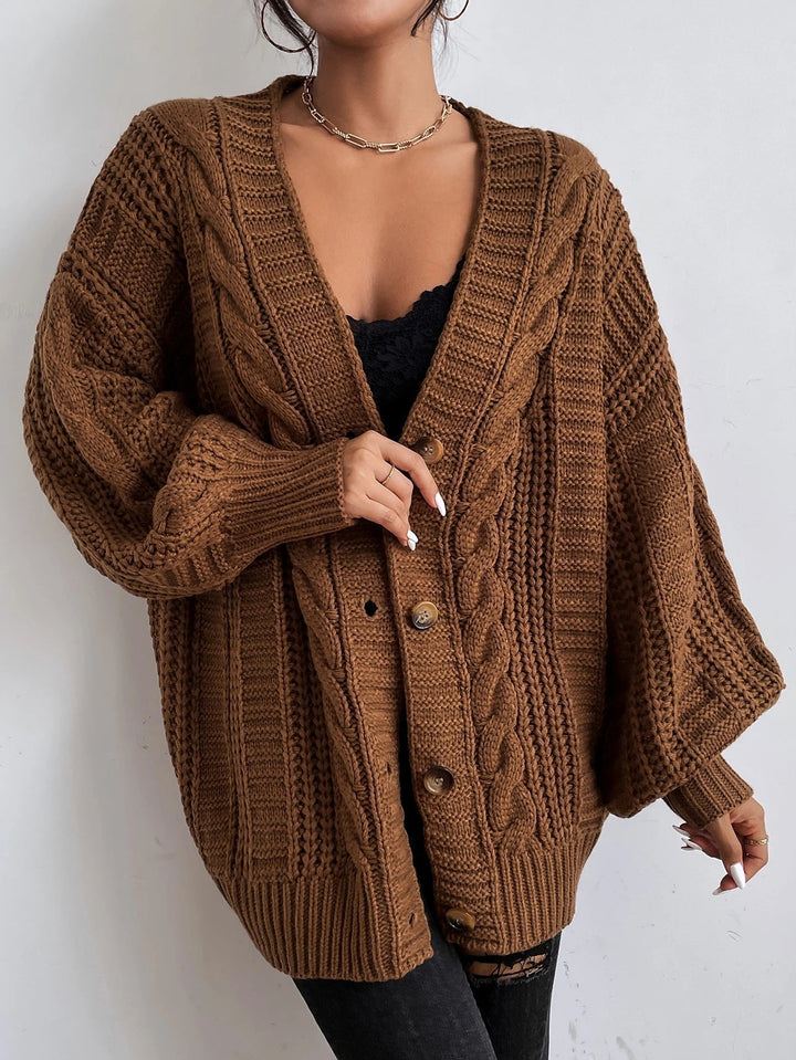 DELACROIX | Cardigan Oversize Torsadé Pauline