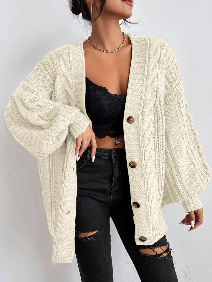 DELACROIX | Cardigan Oversize Torsadé Pauline