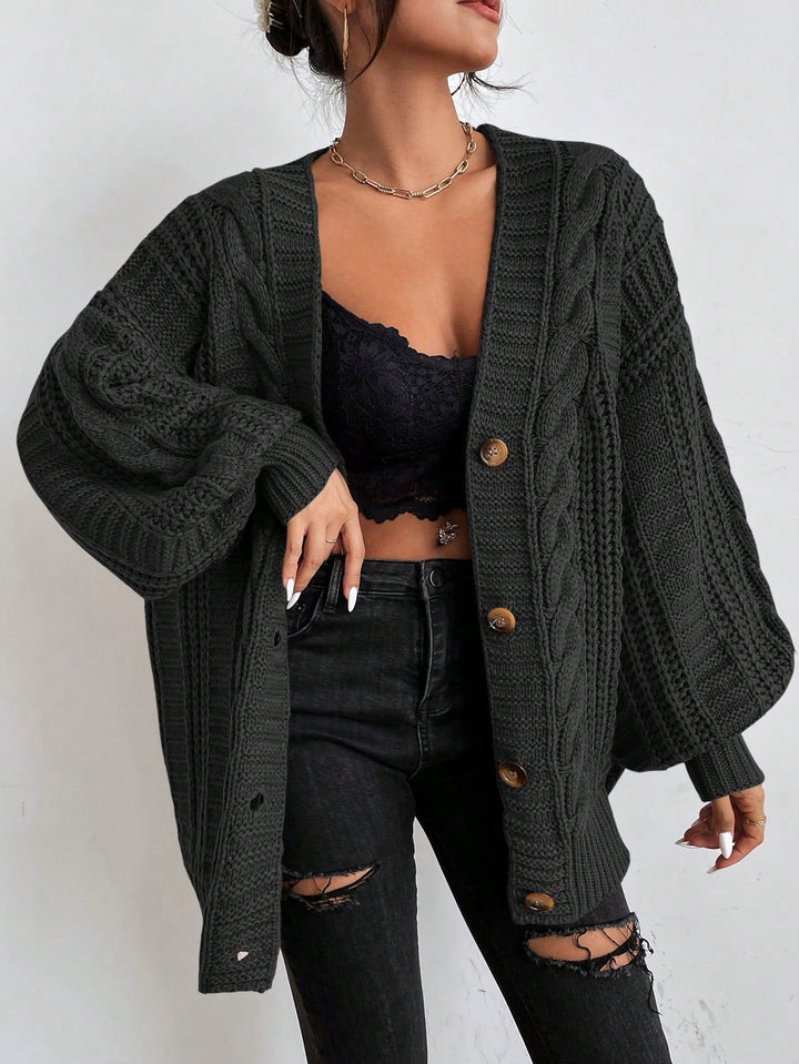 DELACROIX | Cardigan Oversize Torsadé Pauline