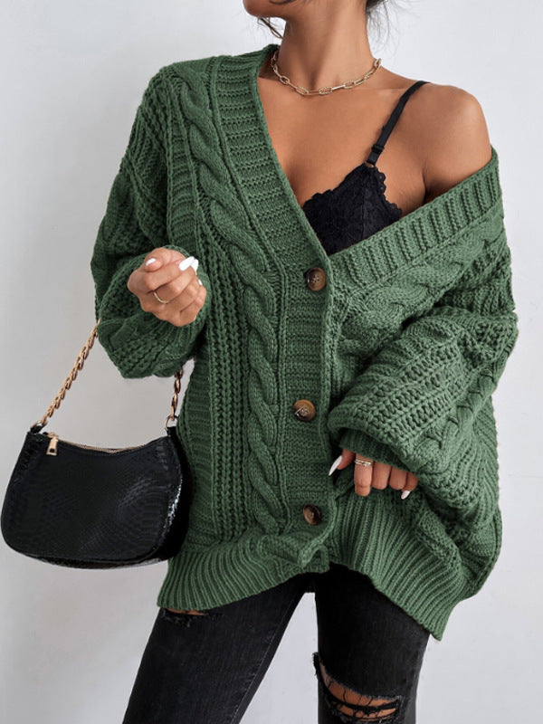 DELACROIX | Cardigan Oversize Torsadé Pauline