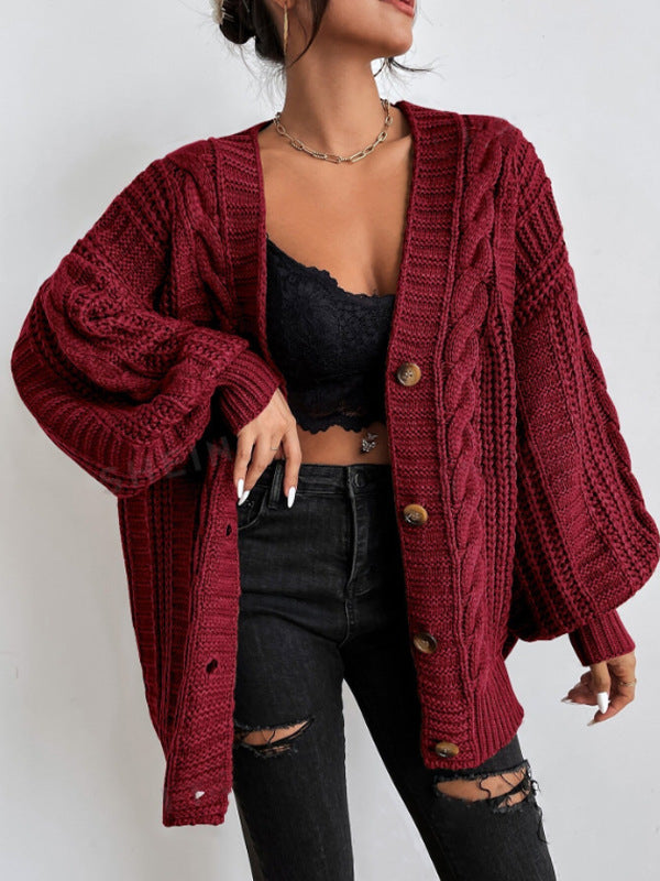 DELACROIX | Cardigan Oversize Torsadé Pauline