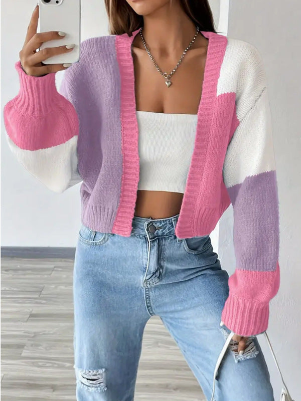 DELACROIX | Cardigan Court Colorblock Camille
