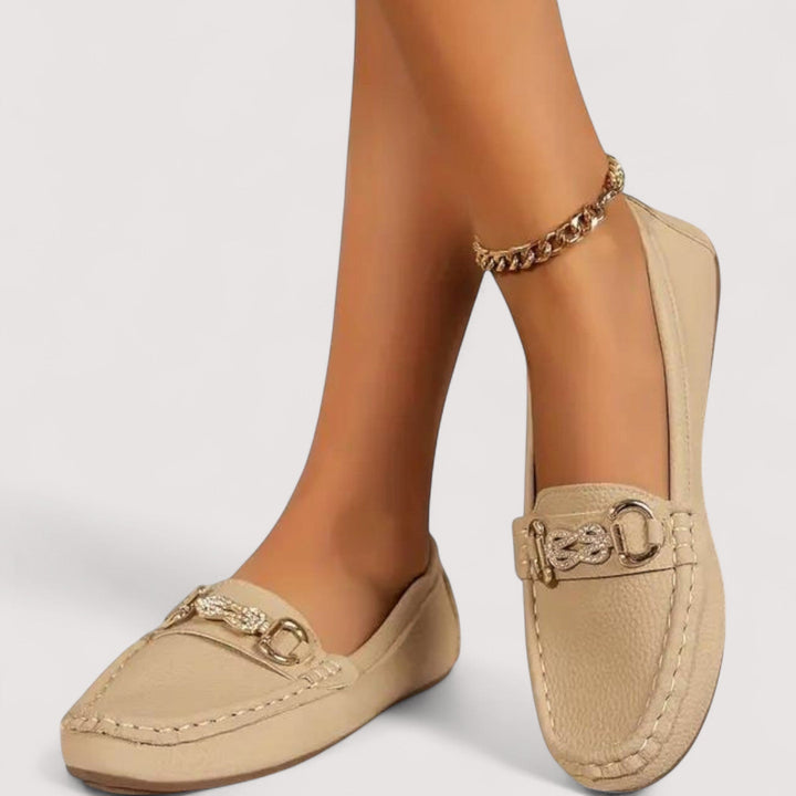 DELACROIX | Mocassins Souples Mors Doré Chloé