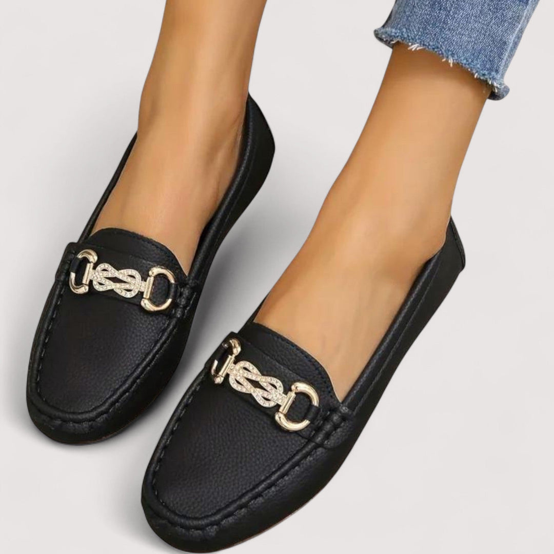 DELACROIX | Mocassins Souples Mors Doré Chloé
