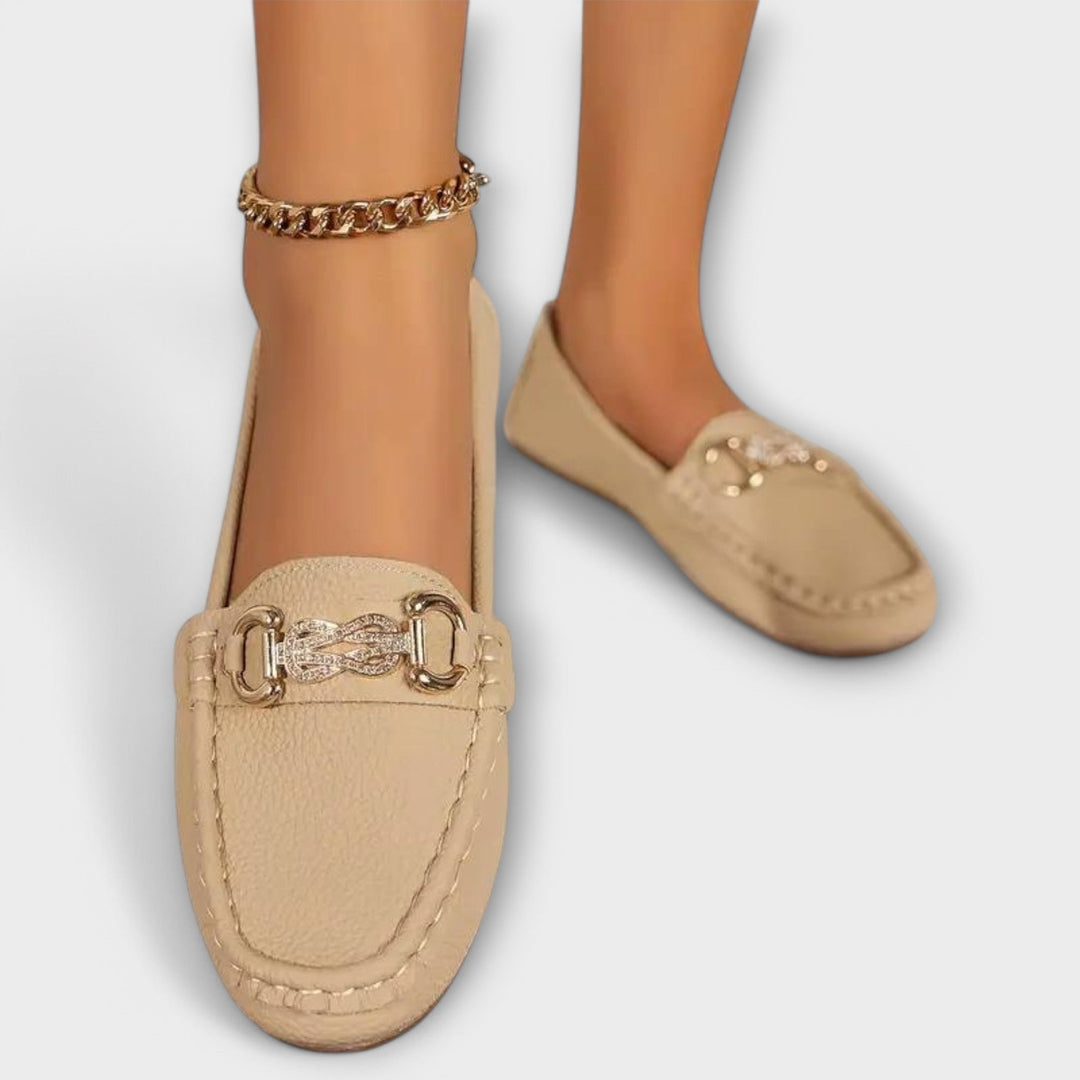 DELACROIX | Mocassins Souples Mors Doré Chloé