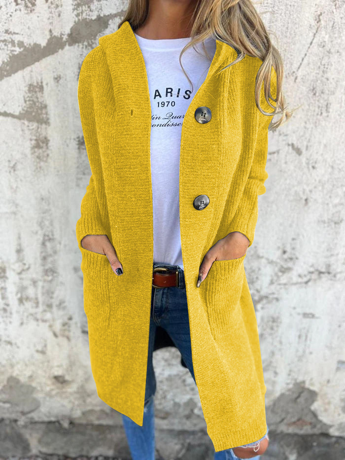 DELACROIX | Cardigan Long Boutonné Isabelle