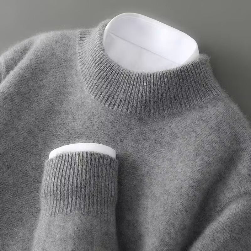 DELACROIX | Pull Élégant Col Montant Camille