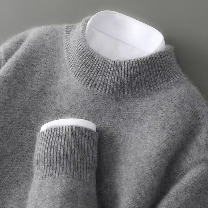 DELACROIX | Pull Élégant Col Montant Camille