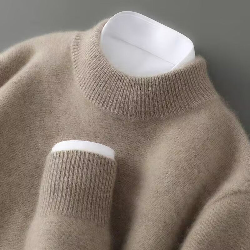 DELACROIX | Pull Élégant Col Montant Camille
