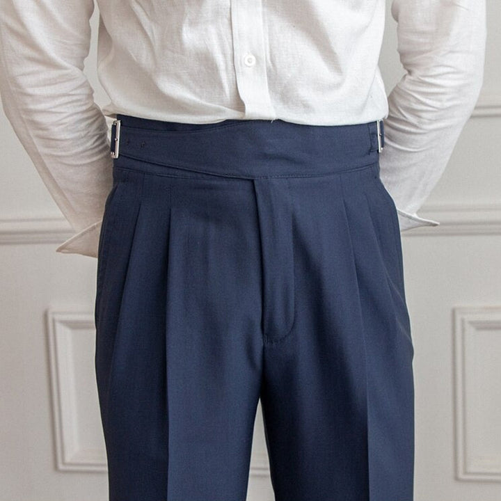 DELACROIX | Pantalon fluide taille haute élégant