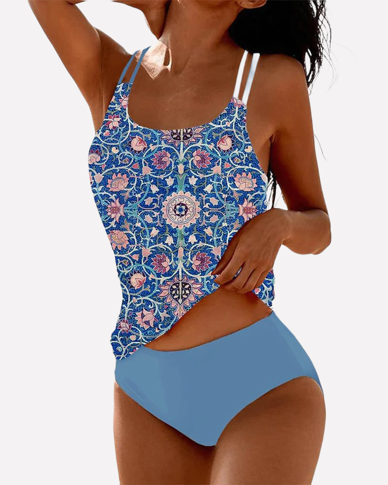 DELACROIX | Tankini Élégant Sculptant Amaya