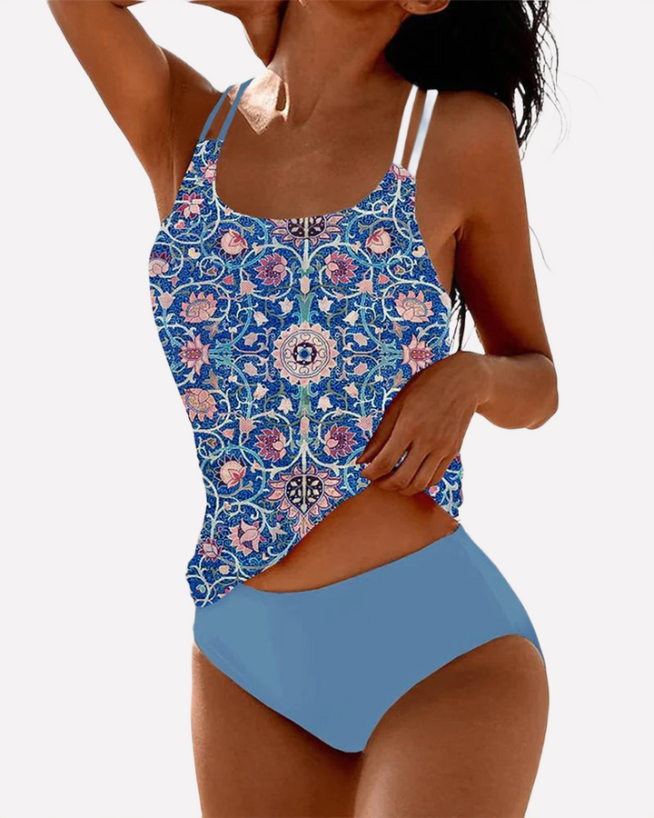 DELACROIX | Tankini Élégant Sculptant Amaya