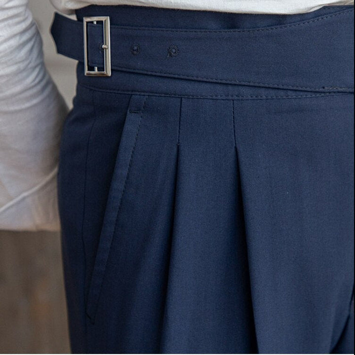 DELACROIX | Pantalon fluide taille haute élégant