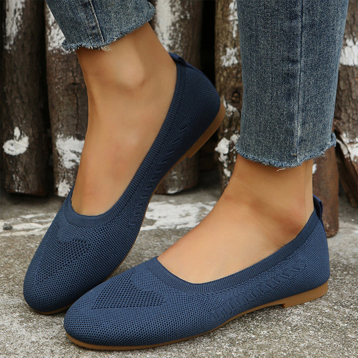 DELACROIX | Ballerines Souples en Maille Brigitte