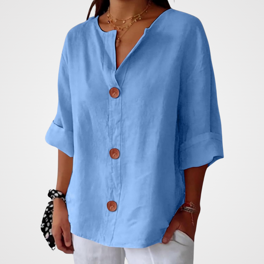 DELACROIX | Blouse Raffinée à Volants Marie