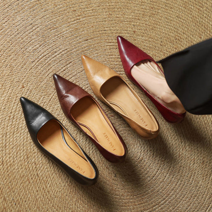 DELACROIX | Escarpins Pointus Petit Talon Charlotte