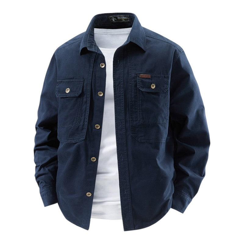 DELACROIX | CHEMISE UTILITAIRE À MANCHES LONGUES POUR HOMME