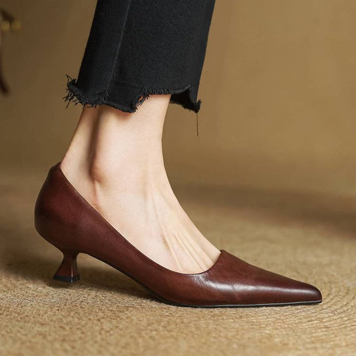 DELACROIX | Escarpins Pointus Petit Talon Charlotte