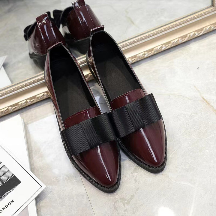DELACROIX | Mocassins Vernis à Nœud Michèle