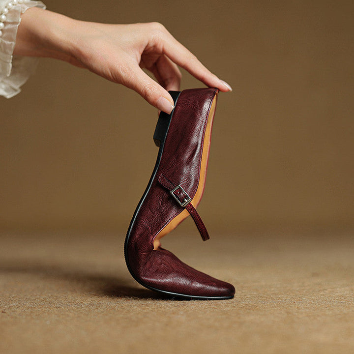 DELACROIX | Mules Babies en Cuir Souple Solange