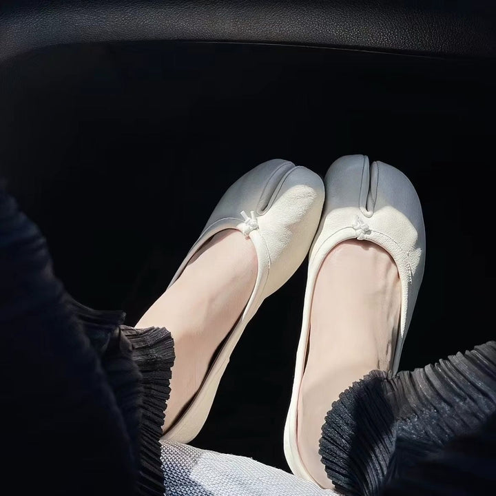 DELACROIX | Ballerines à Bout Fendu Isabelle