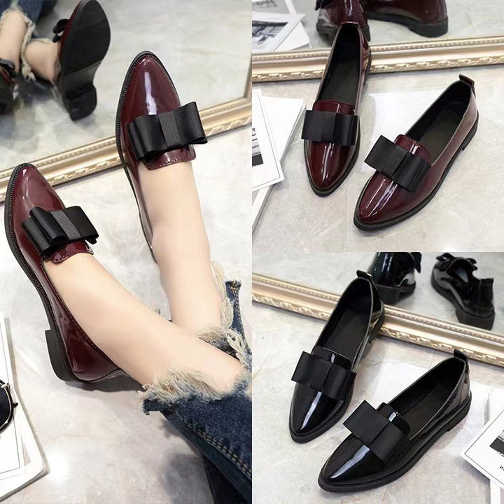 DELACROIX | Mocassins Vernis à Nœud Michèle