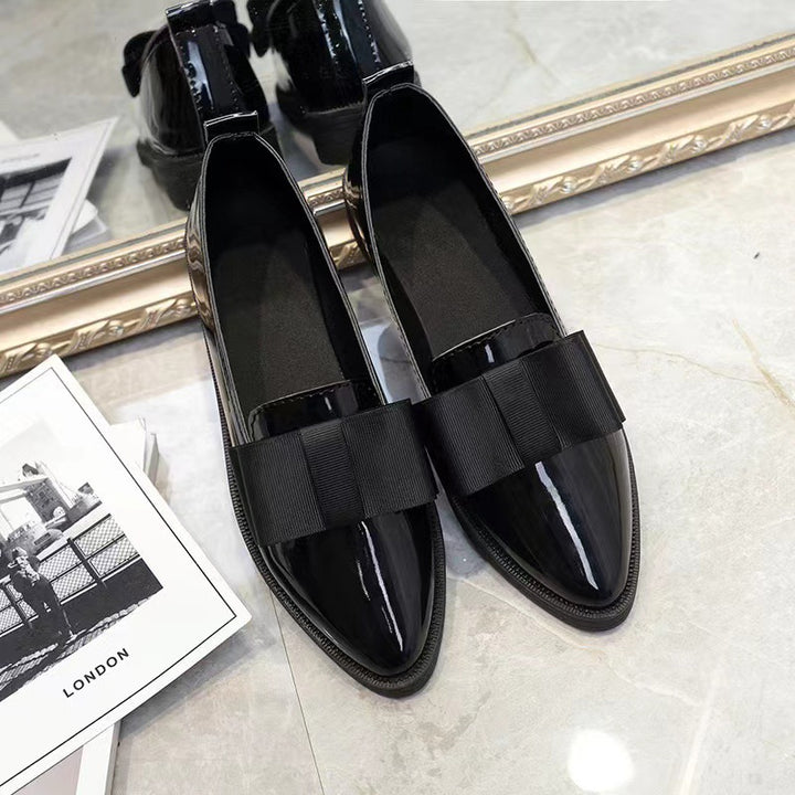 DELACROIX | Mocassins Vernis à Nœud Michèle