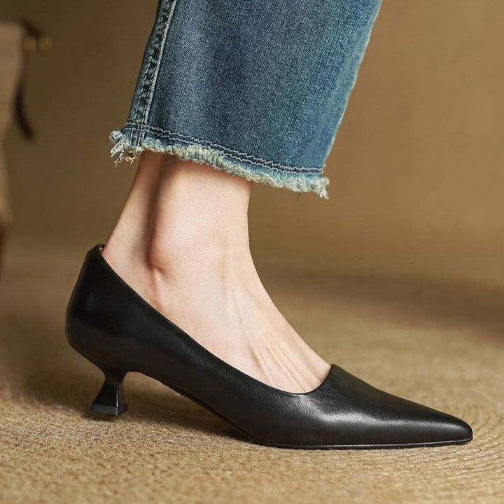 DELACROIX | Escarpins Pointus Petit Talon Charlotte