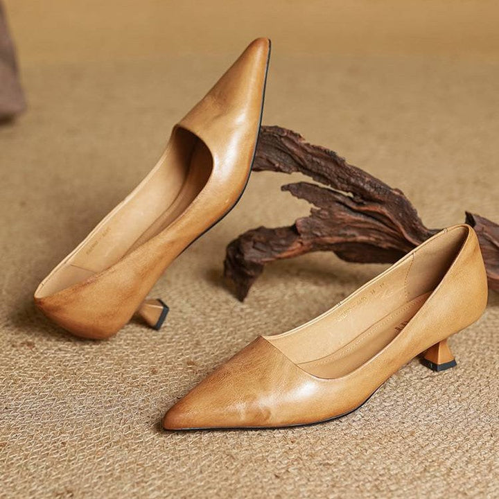 DELACROIX | Escarpins Pointus Petit Talon Charlotte