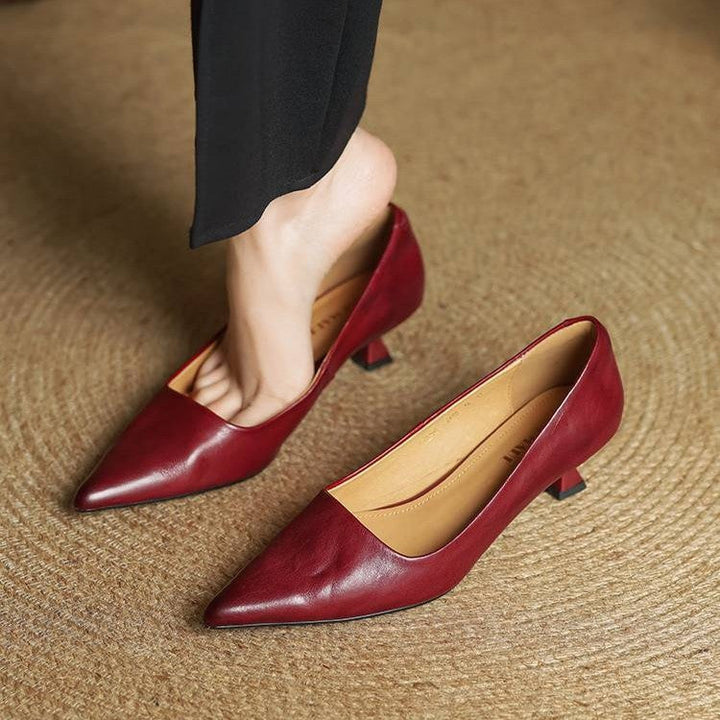 DELACROIX | Escarpins Pointus Petit Talon Charlotte
