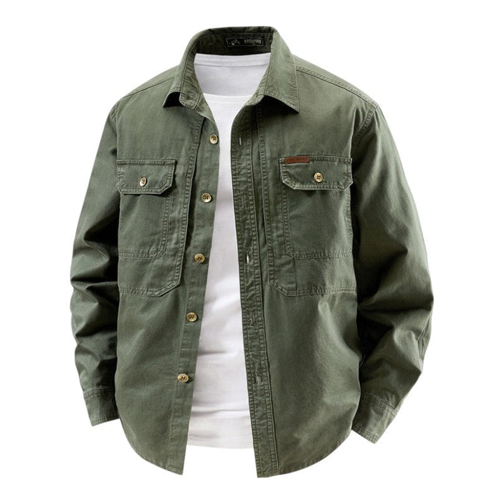 DELACROIX | CHEMISE UTILITAIRE À MANCHES LONGUES POUR HOMME