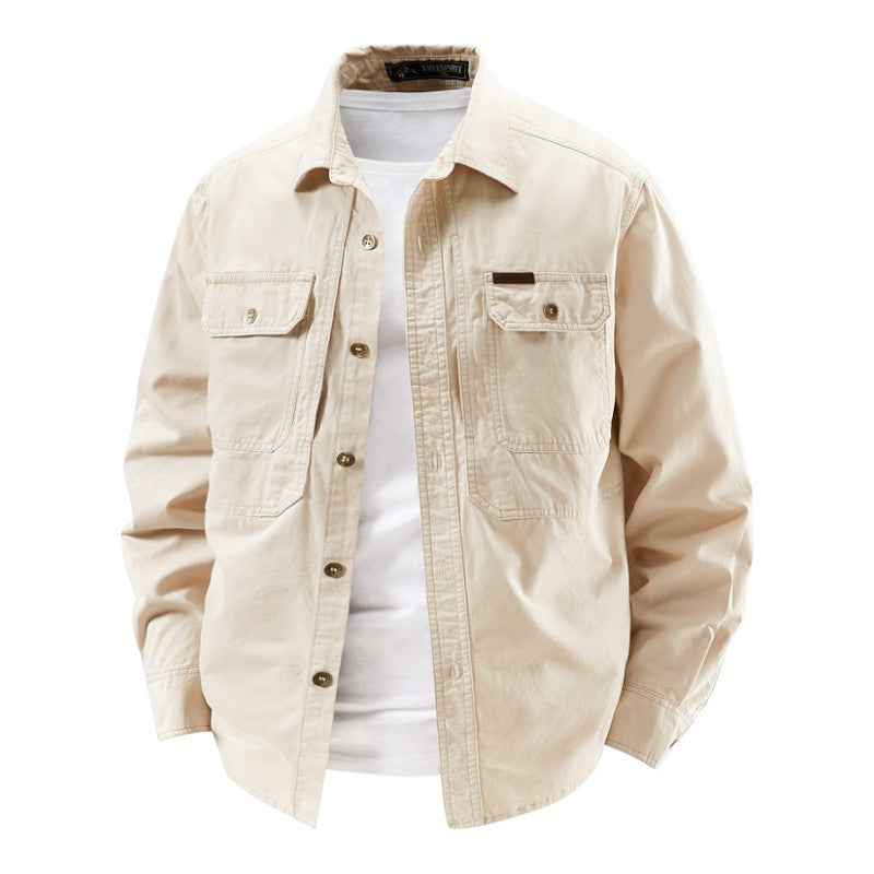 DELACROIX | CHEMISE UTILITAIRE À MANCHES LONGUES POUR HOMME
