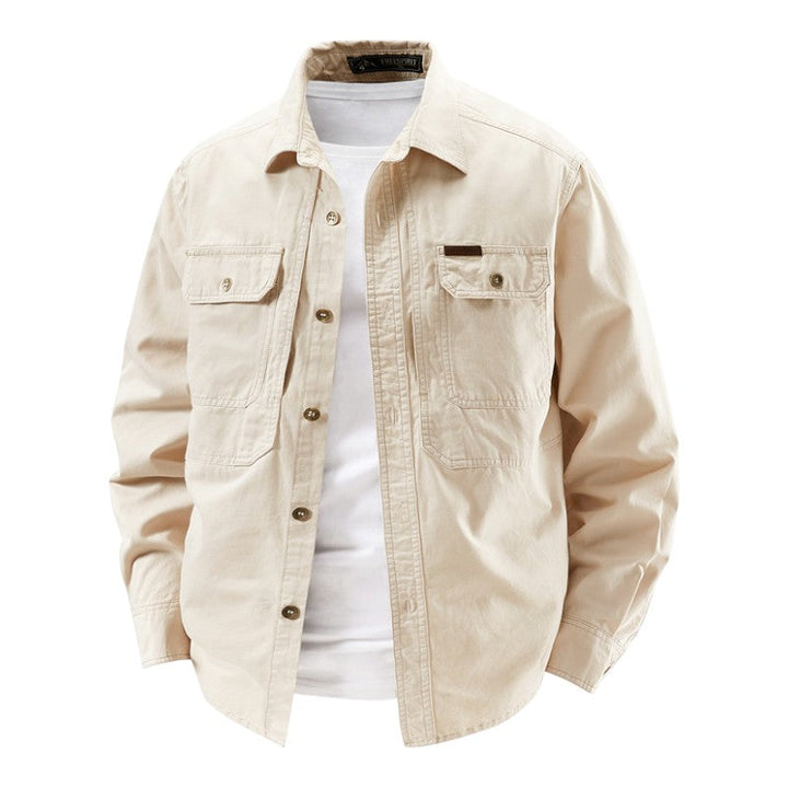 DELACROIX | CHEMISE UTILITAIRE À MANCHES LONGUES POUR HOMME