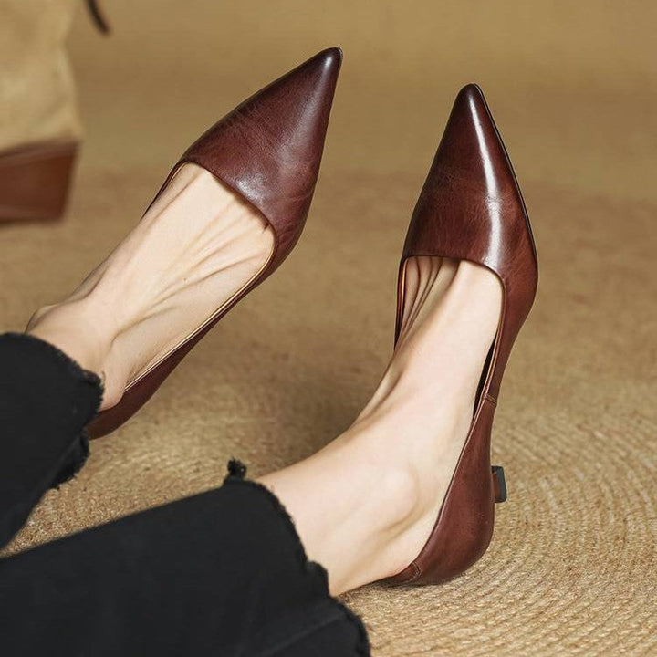 DELACROIX | Escarpins Pointus Petit Talon Charlotte