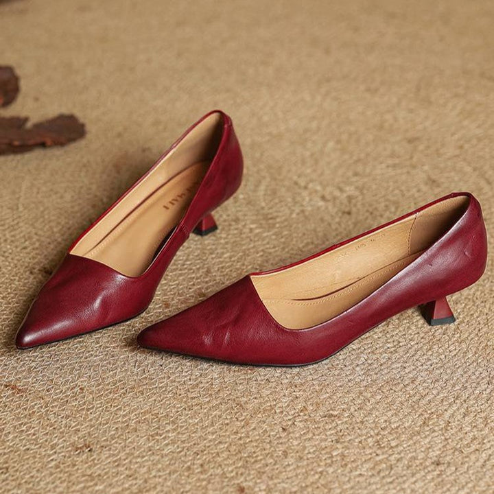 DELACROIX | Escarpins Pointus Petit Talon Charlotte