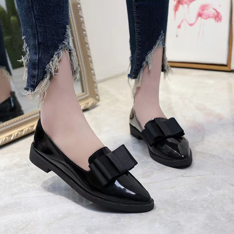 DELACROIX | Mocassins Vernis à Nœud Michèle