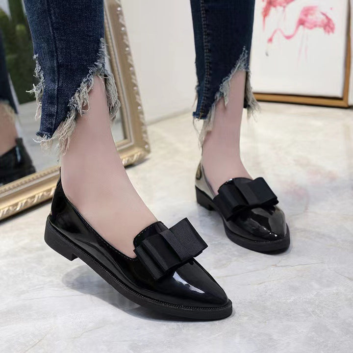 DELACROIX | Mocassins Vernis à Nœud Michèle