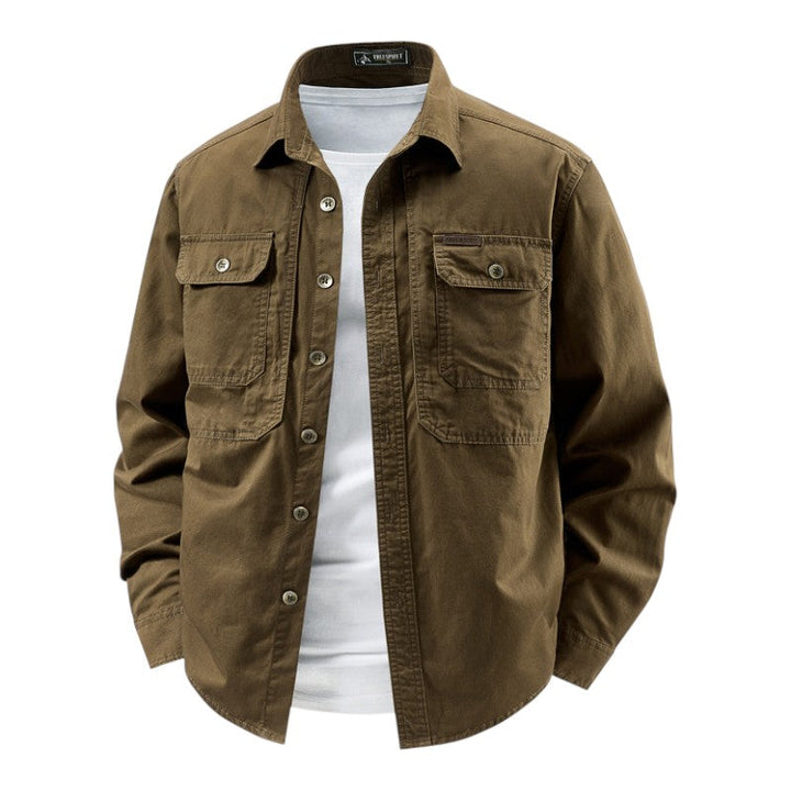 DELACROIX | CHEMISE UTILITAIRE À MANCHES LONGUES POUR HOMME