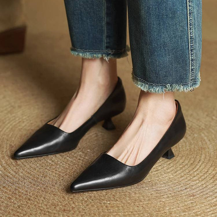 DELACROIX | Escarpins Pointus Petit Talon Charlotte